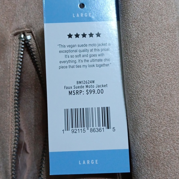 BB DAKOTA Steve Madden Moto Jacket - Picture 4 of 7